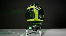 Розпродаж! Лазерний рівень 4D-лазер 16-ліній Omegalaser 4D-360 green PRO