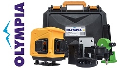 Нові лазерні рівні 3D-лазери 3 х 360° для ремонту та будівництва OLYMPIA 3D-12 Master